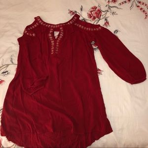 Knox Rose cold shoulder dress